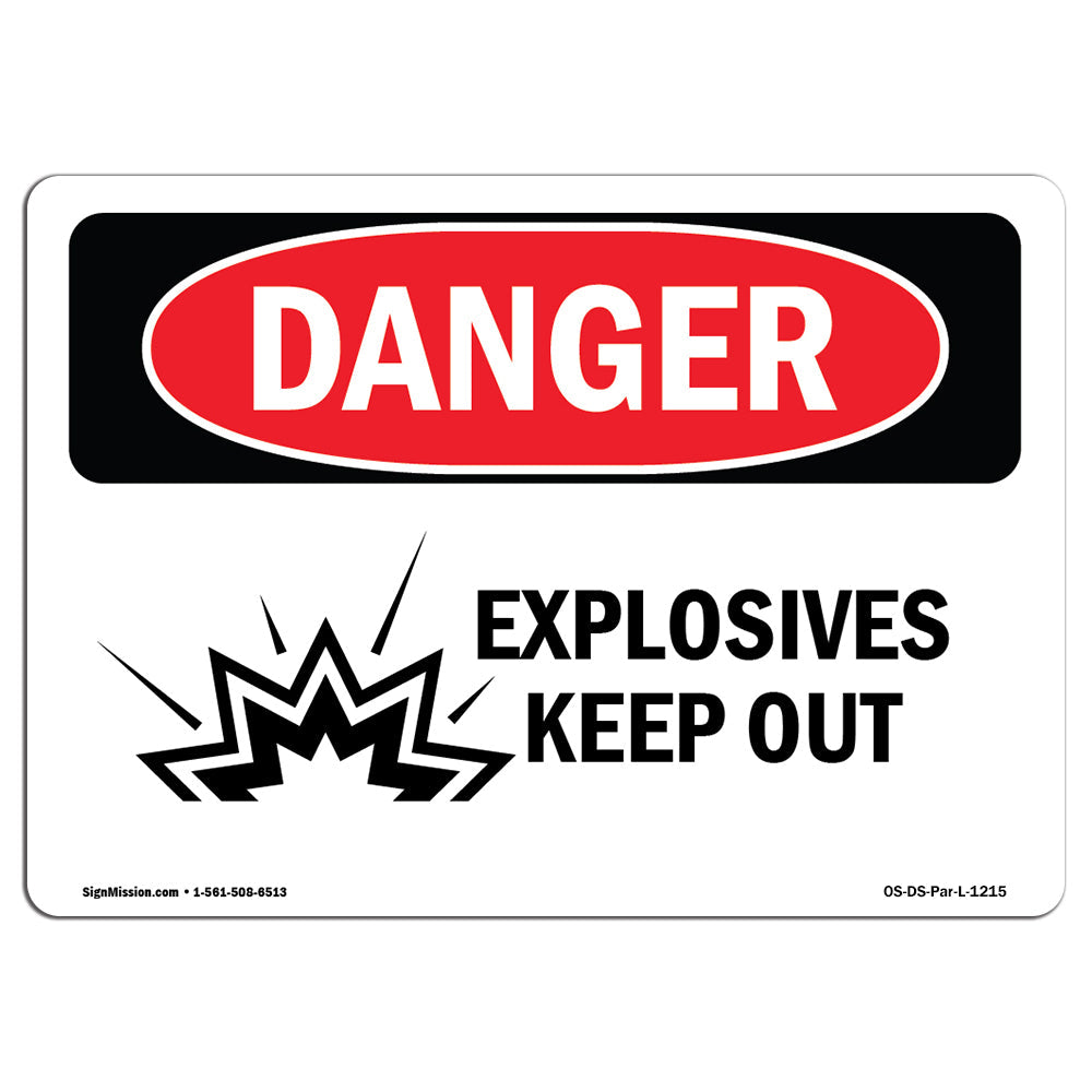 Explosives Keep Out