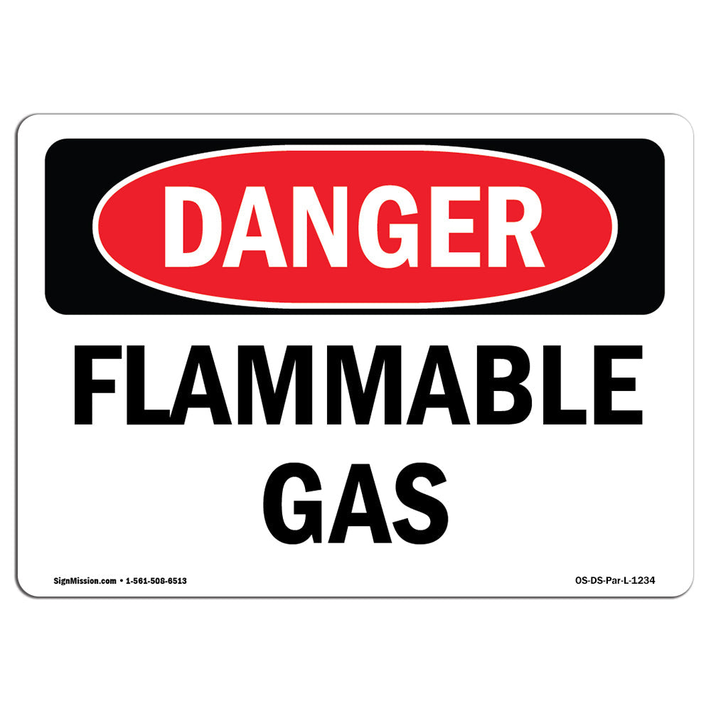 Portrait Flammable Gas