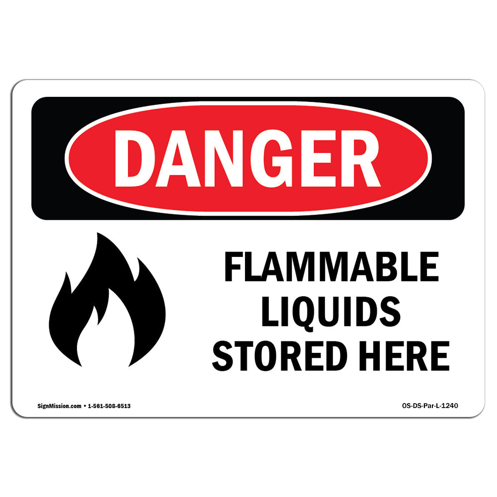 Flammable Liquids Stored Here