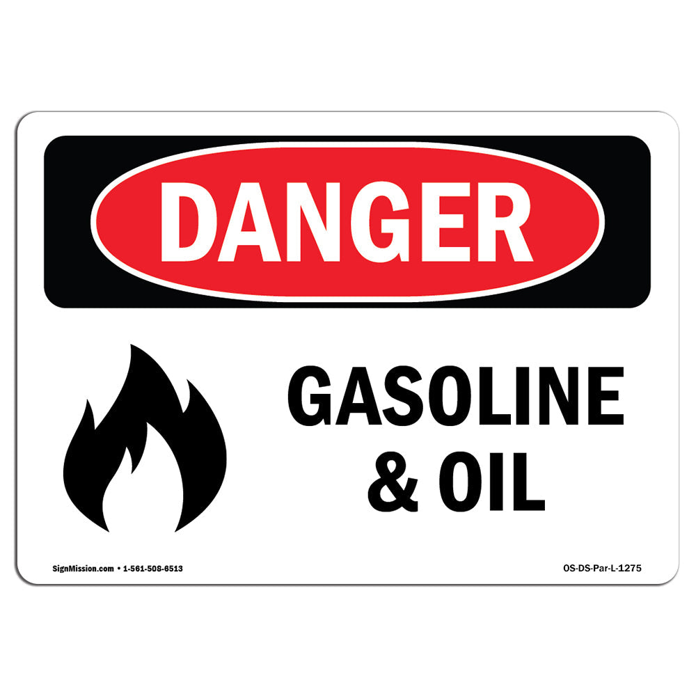 Gasoline And Oil