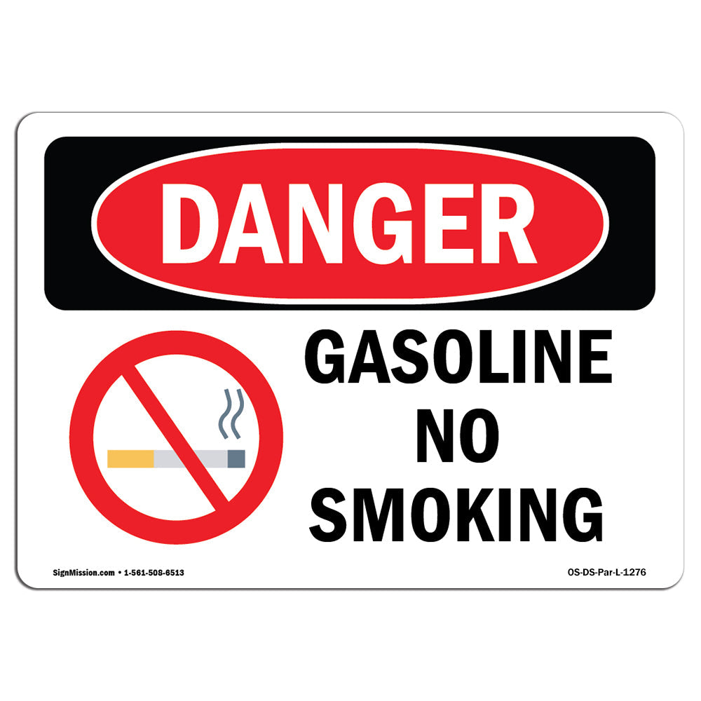 Gasoline No Smoking
