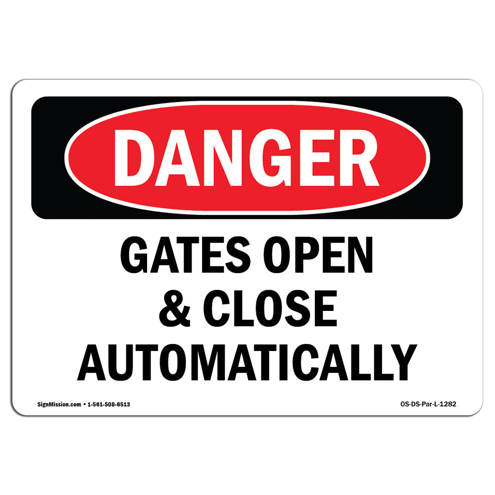 Gates Open And Close Automatically