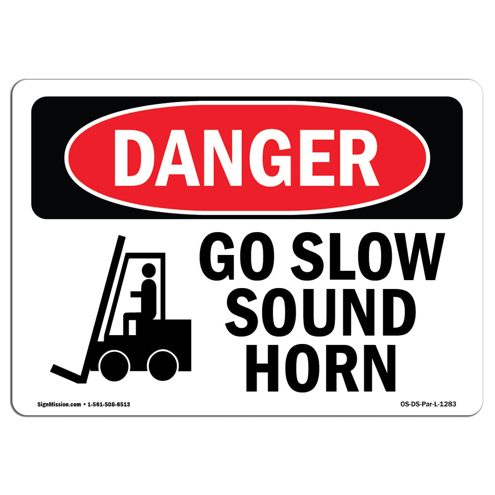 Go Slow Sound Horn