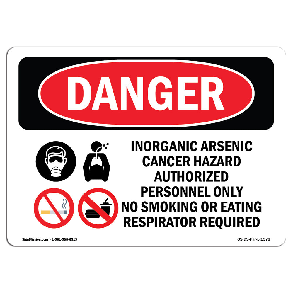 Inorganic Arsenic Cancer Hazard