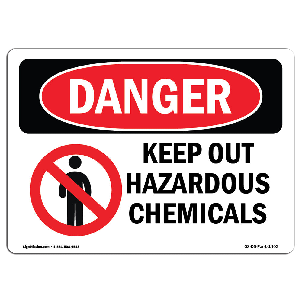 Keep Out Hazardous Chemicals