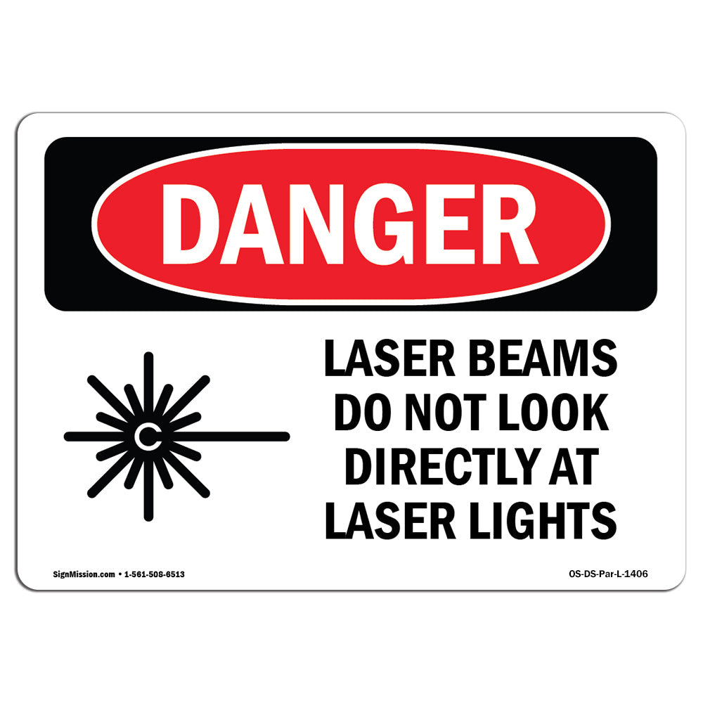 Laser Beams Look Directly Lights