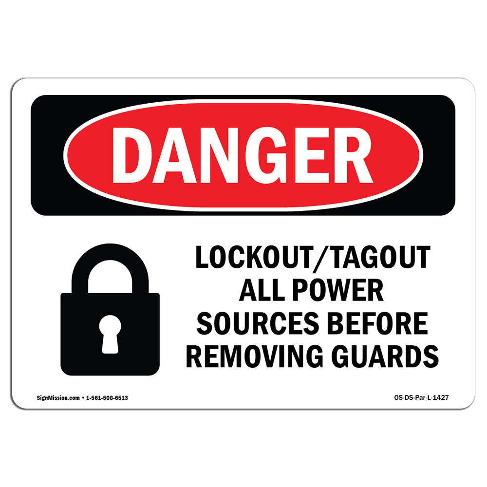 Lockout Tagout All Power Sources