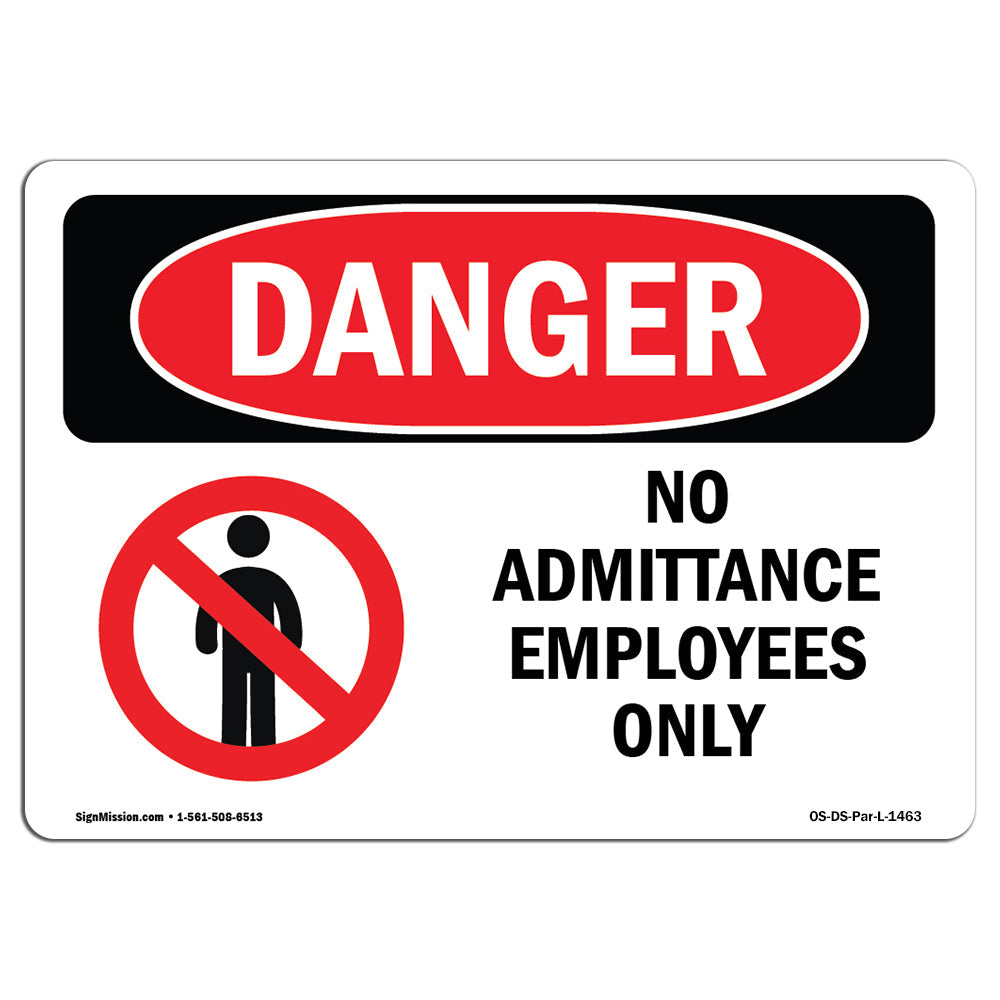 No Admittance Employees Only