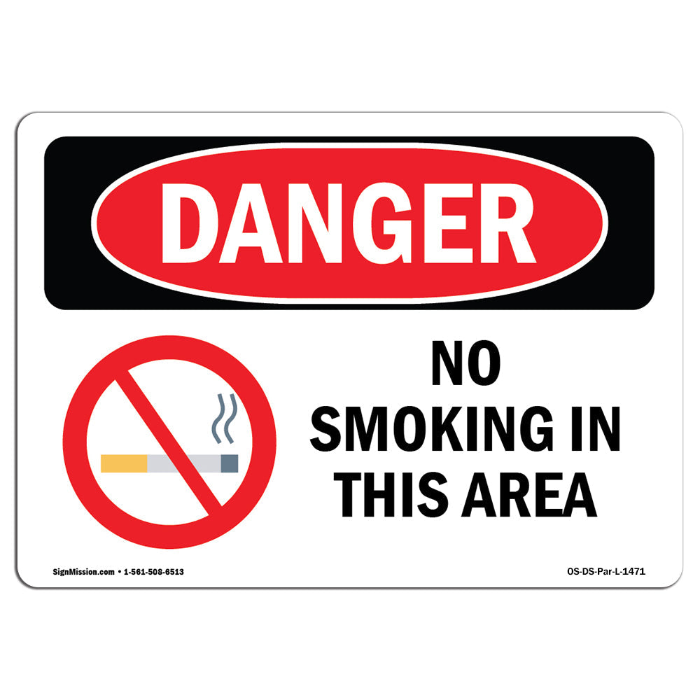 No Smoking In This Area