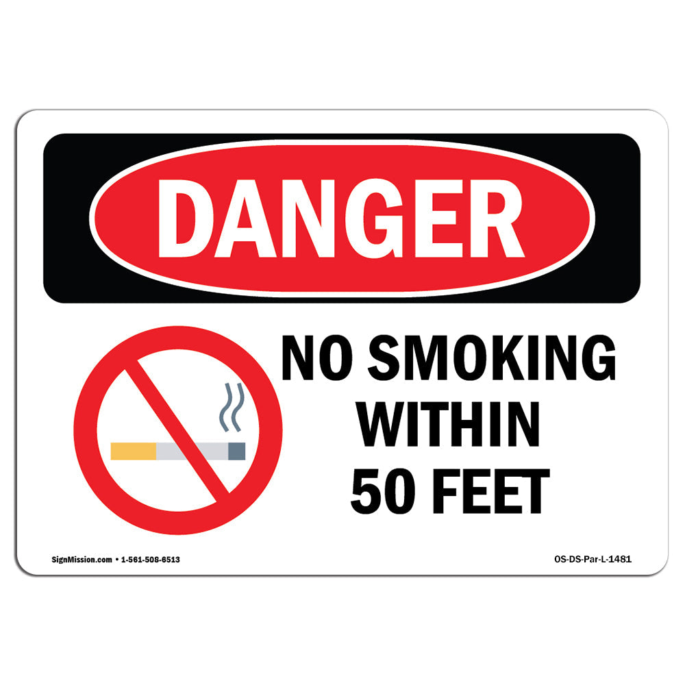 No Smoking Within 50 Feet