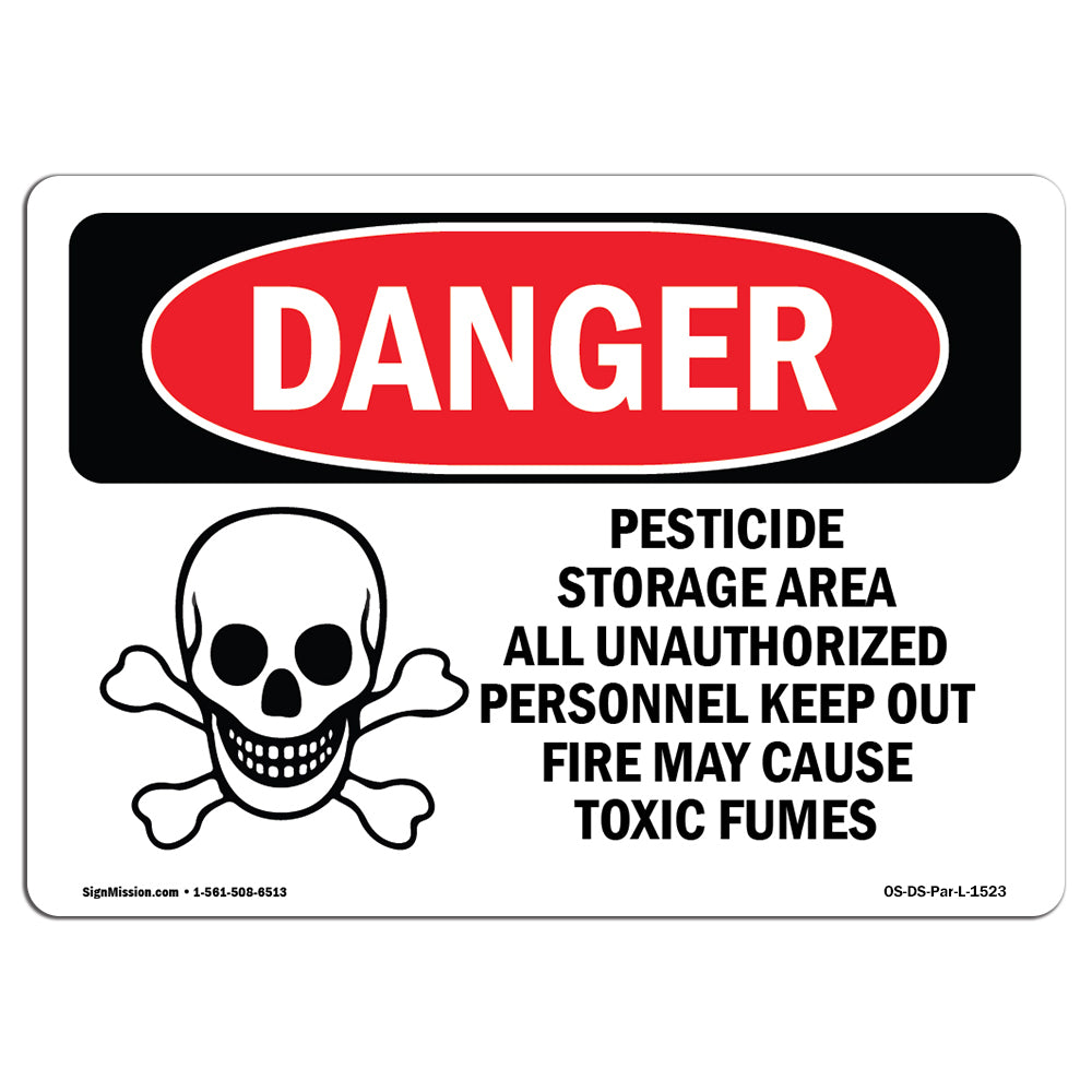 Pesticide Storage Area