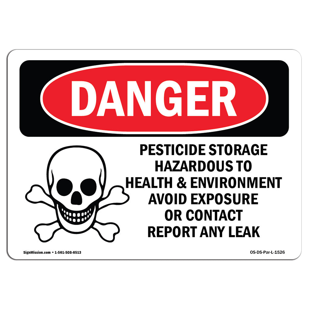 Pesticide Storage Hazardous