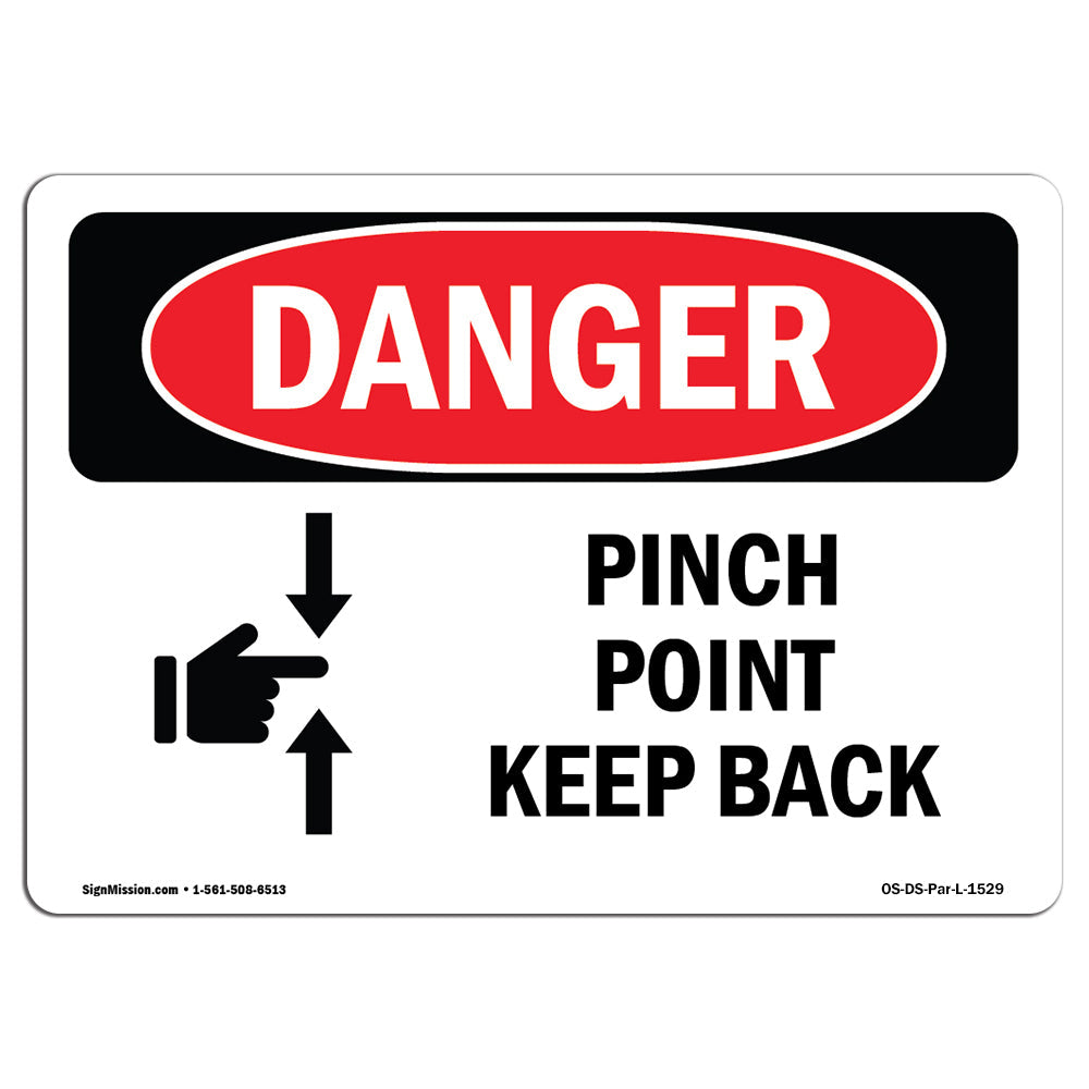 Pinch Point Keep Back