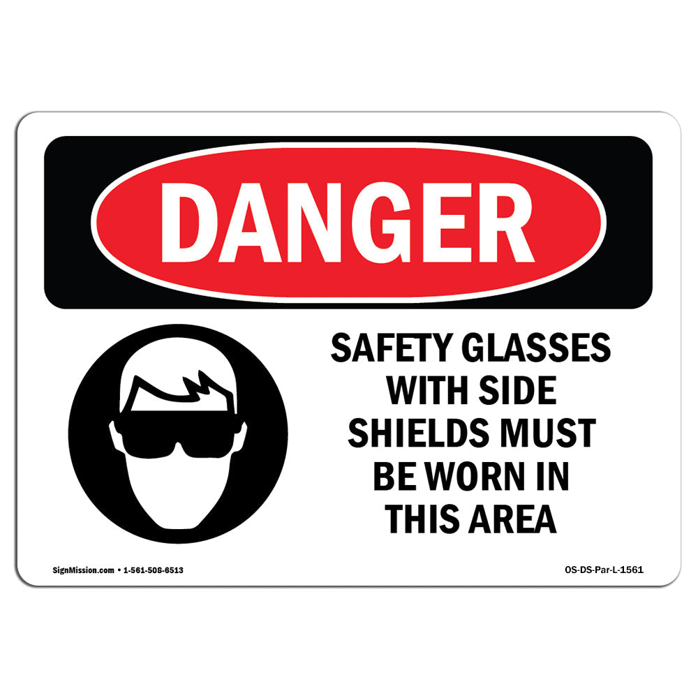 Safety Glasses With Side Shields