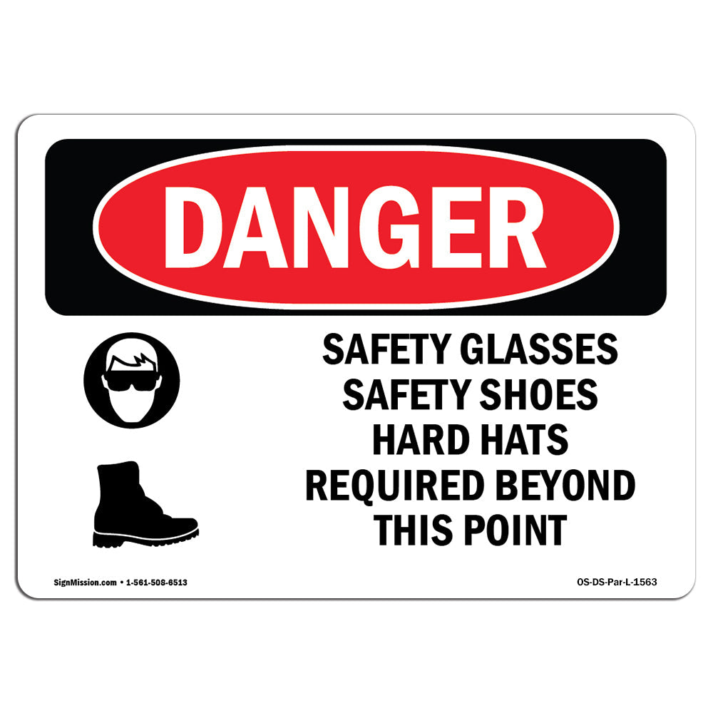 Safety Glasses Safety Shoes Hard Hats