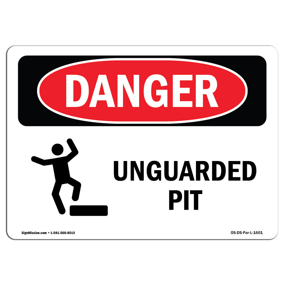Unguarded Pit