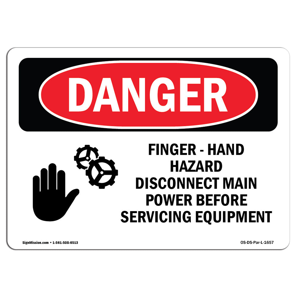 Finger - Hand Hazard
