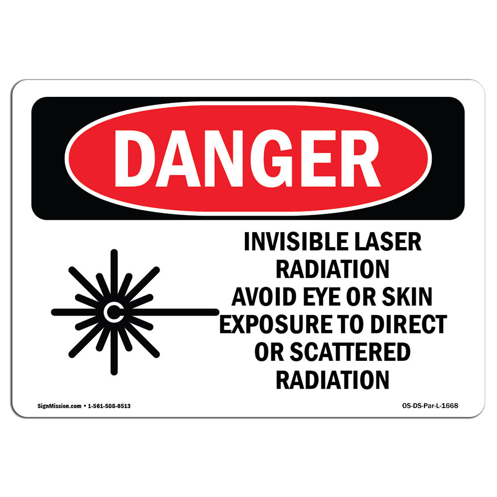 Invisible Laser Radiation Avoid Eye Exposure