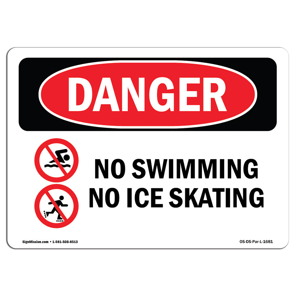 No Swimming No Ice Skating