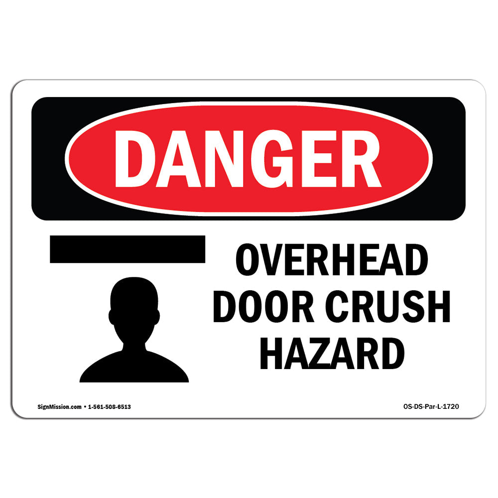 Overhead Door Crush Hazard