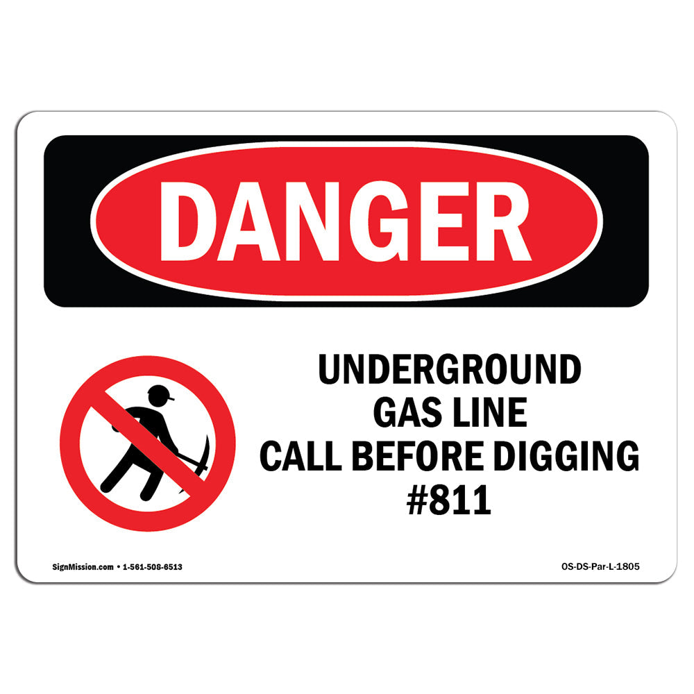 Underground Gas Line Call #811