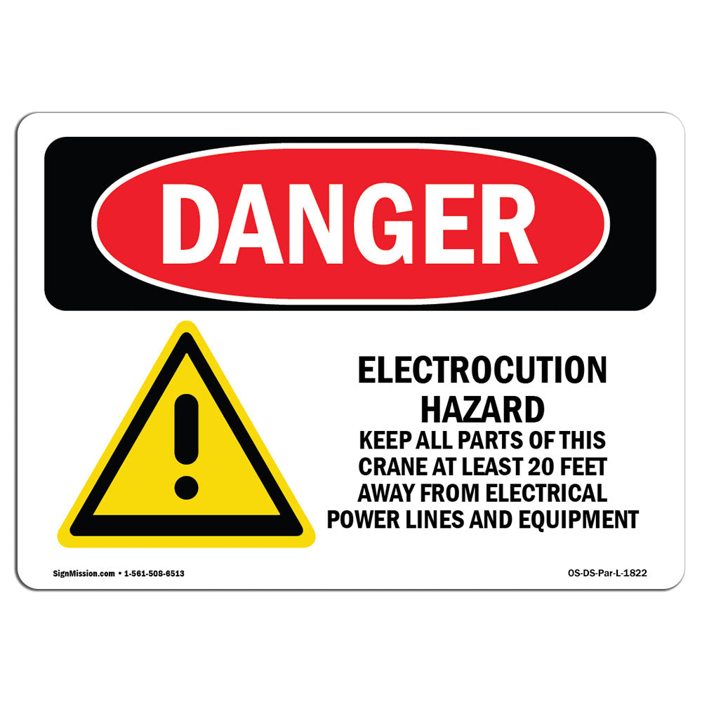 Electrocution Hazard Crane