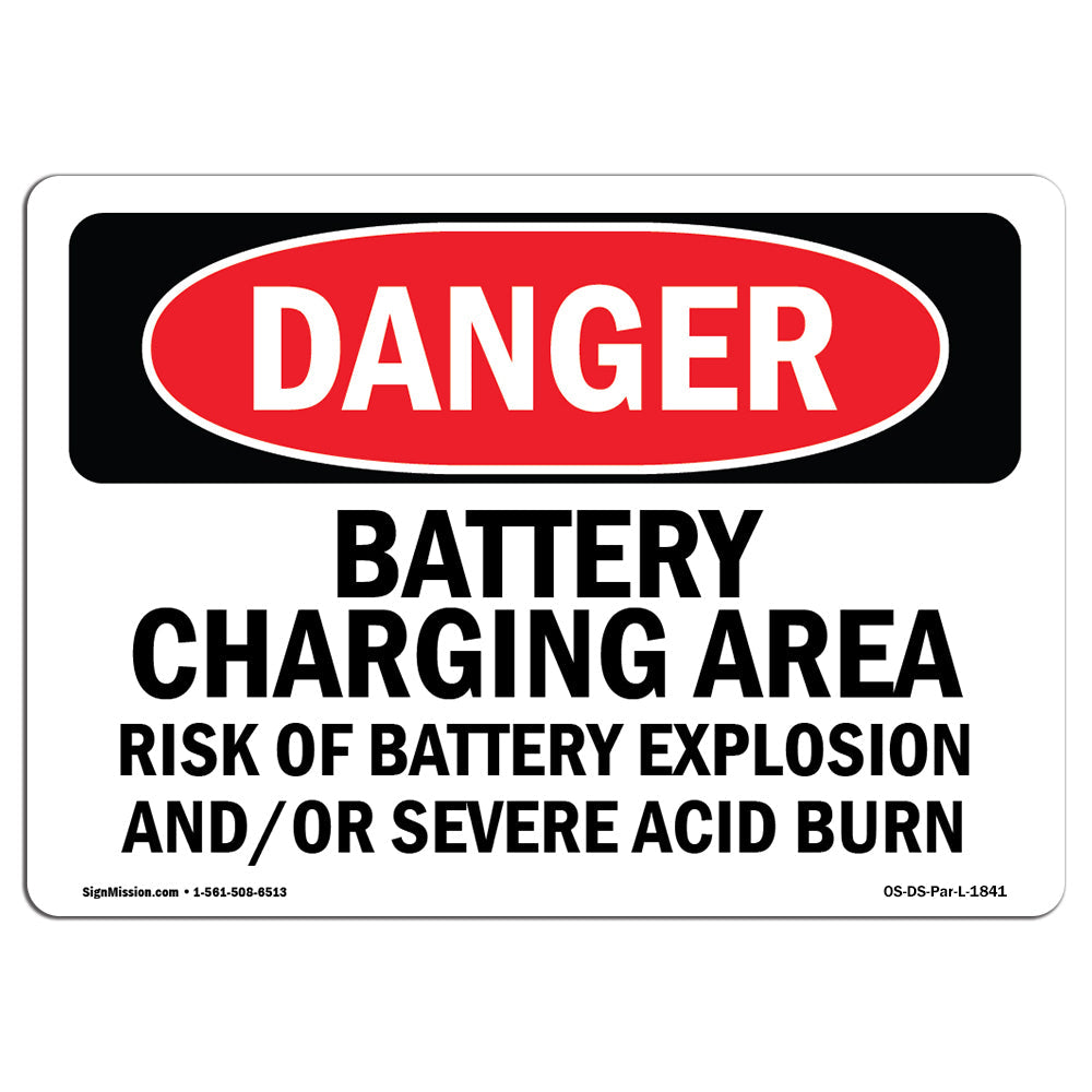 Portrait Battery Charging Area Risk Of Explosion