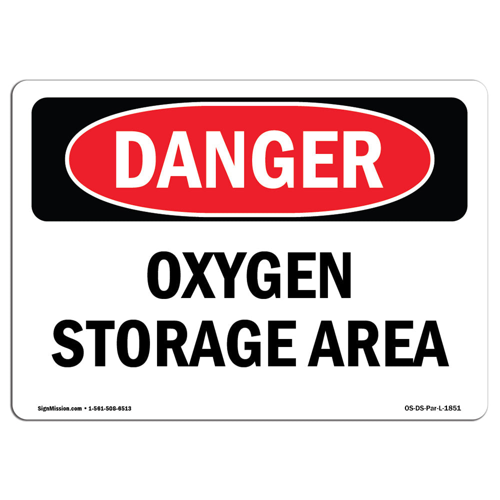 Oxygen Storage Area