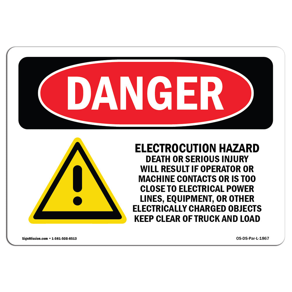 Electrocution Hazard Crane
