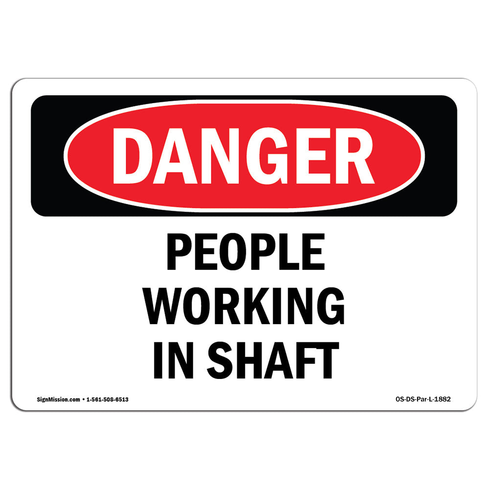 People Working In Shaft