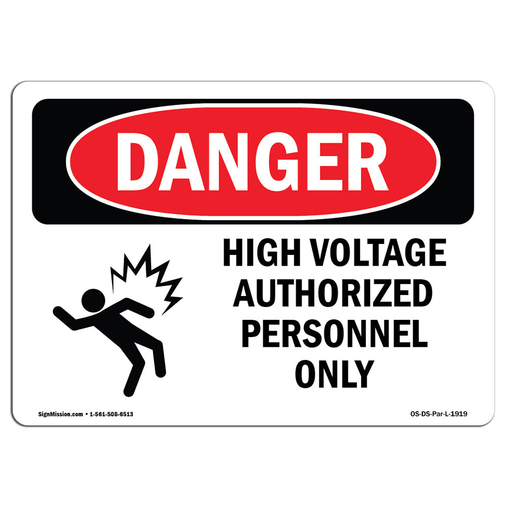 High Voltage Authorized