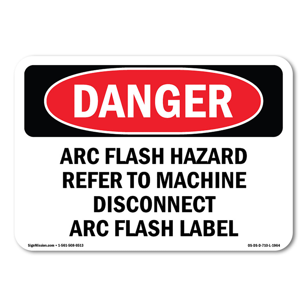 Arc Flash Hazard Refer To Machine Disconnect