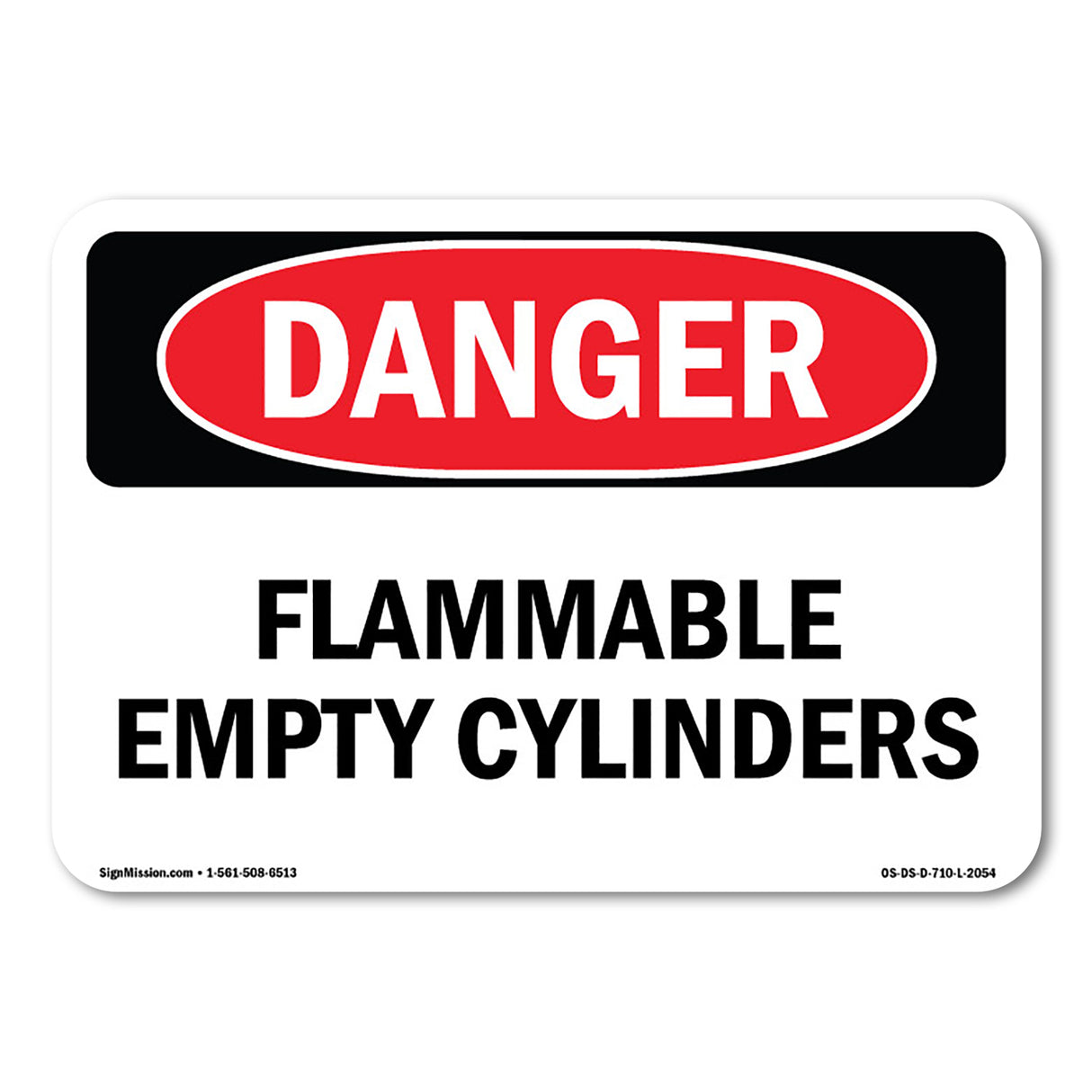 Flammable Empty Cylinders