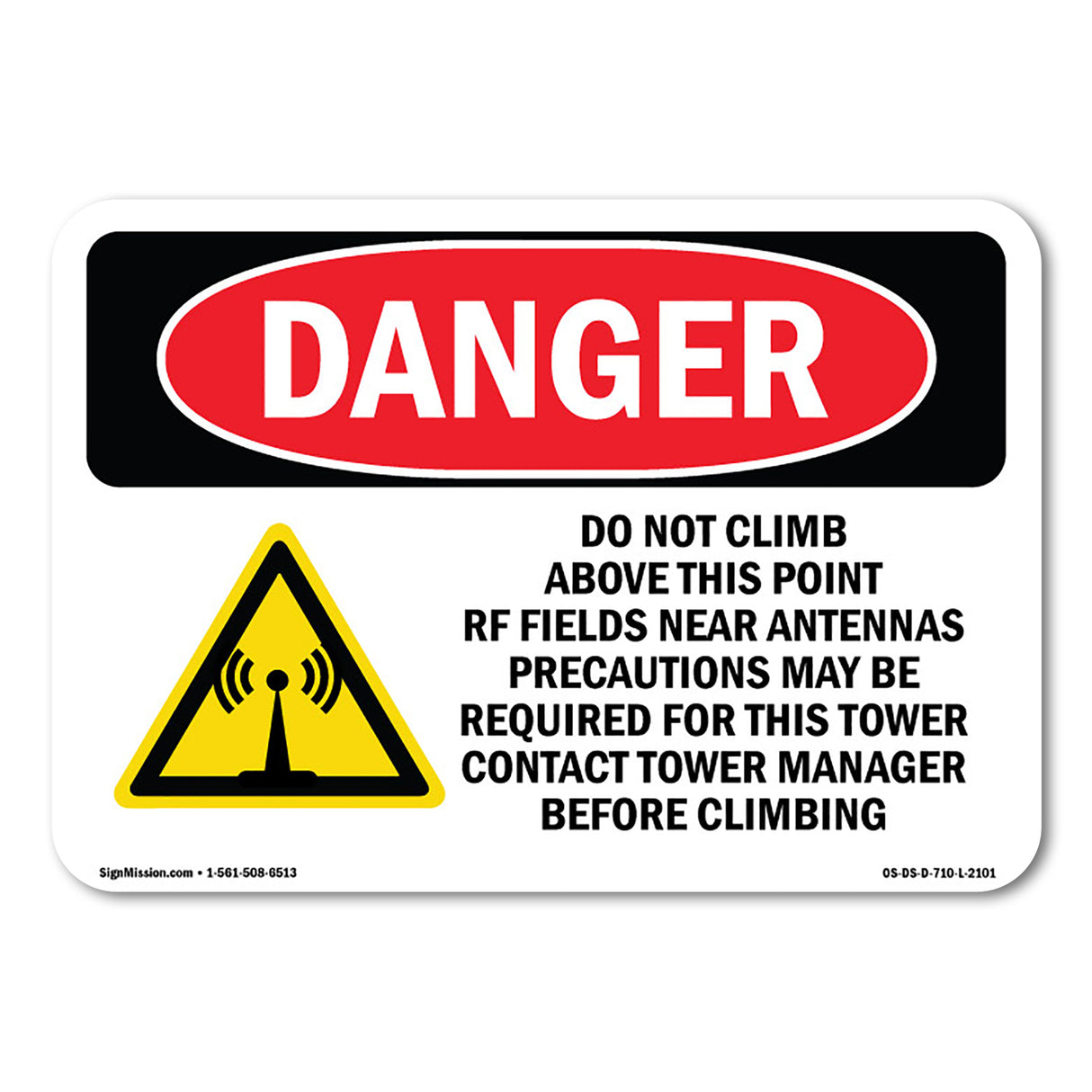 Do Not Climb Above This Point