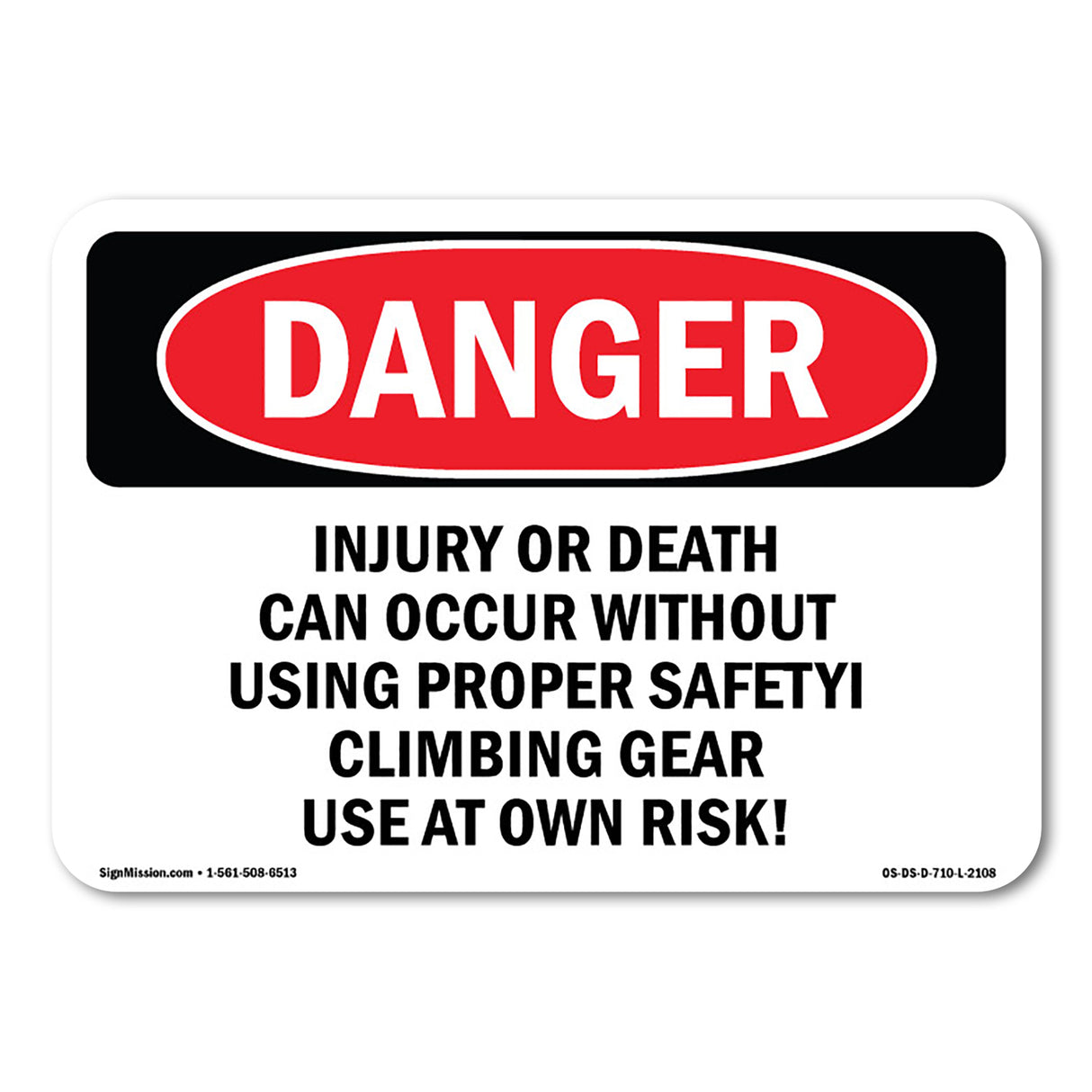 Injury Or Death Can Occur Without Using