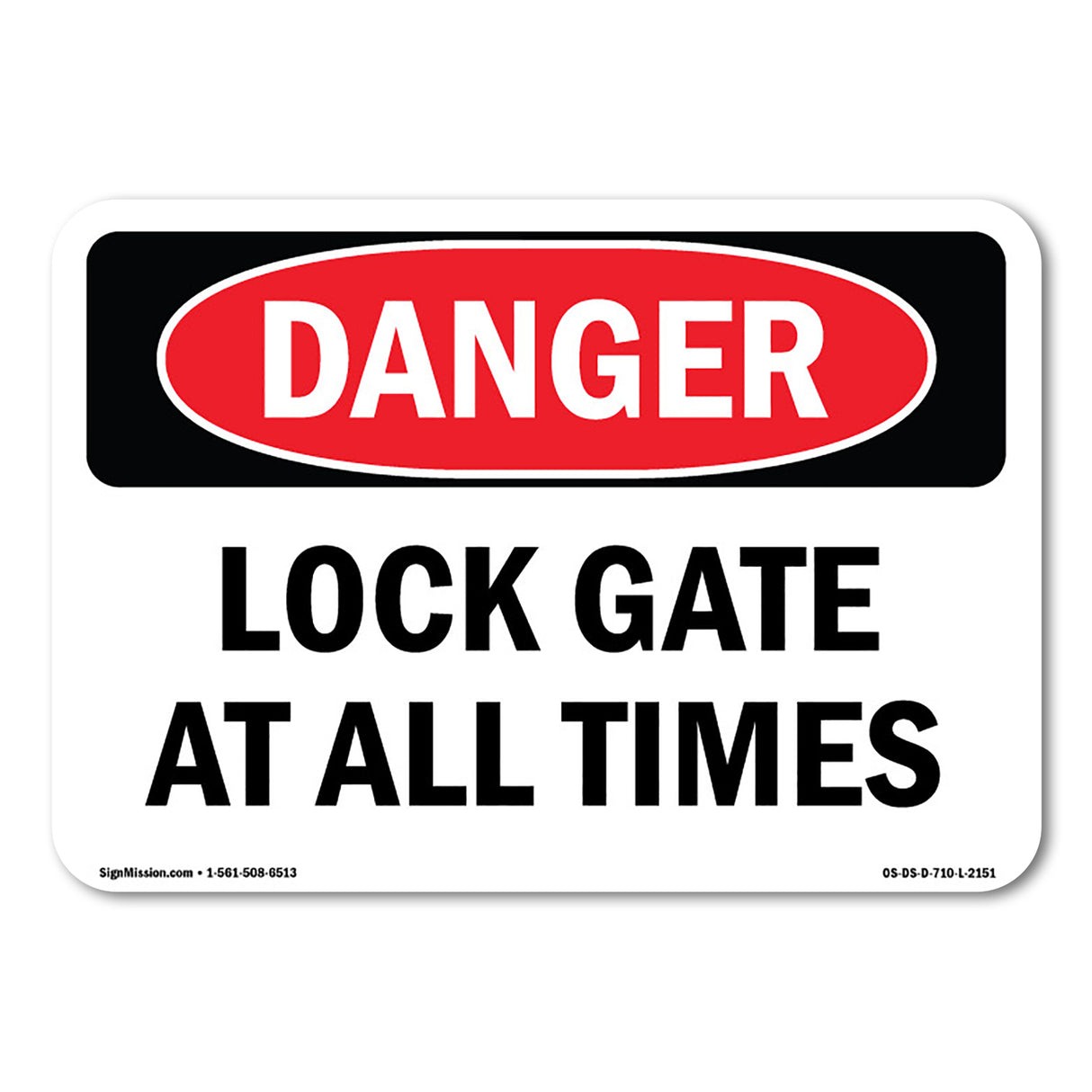 Lock Gate At All Times