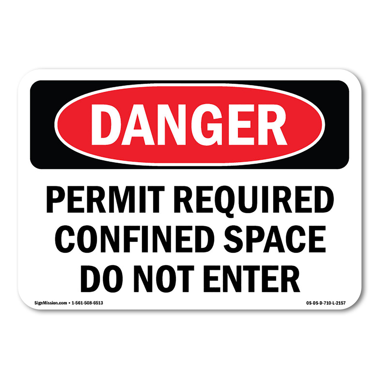 Permit Required Confined Space Do Not Enter