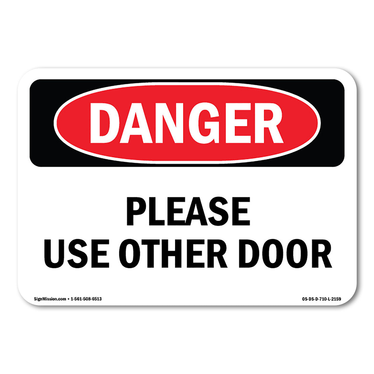 Please Use Other Door