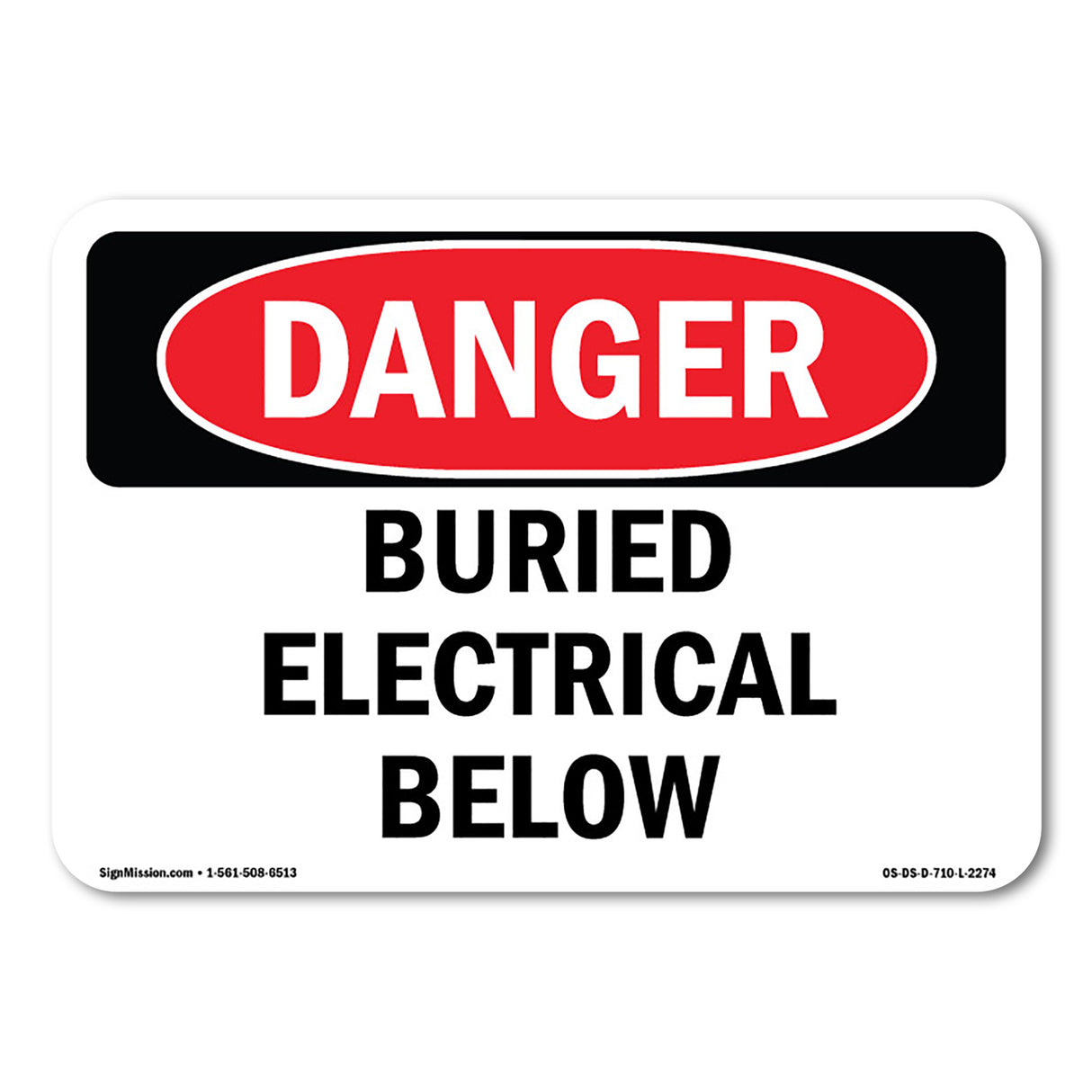 Buried Electrical Below