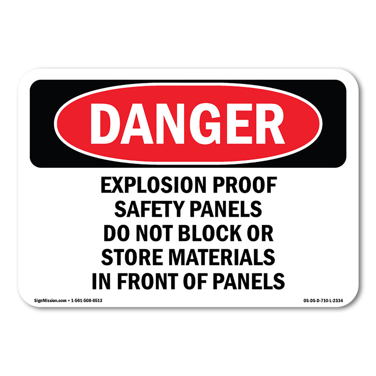 Explosion Proof Safety Panels Do Not Block