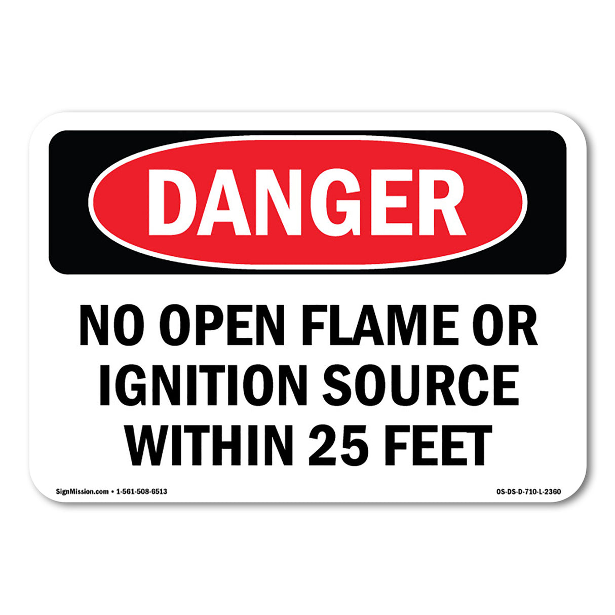 No Open Flame Or Ignition Source Within 25 Feet