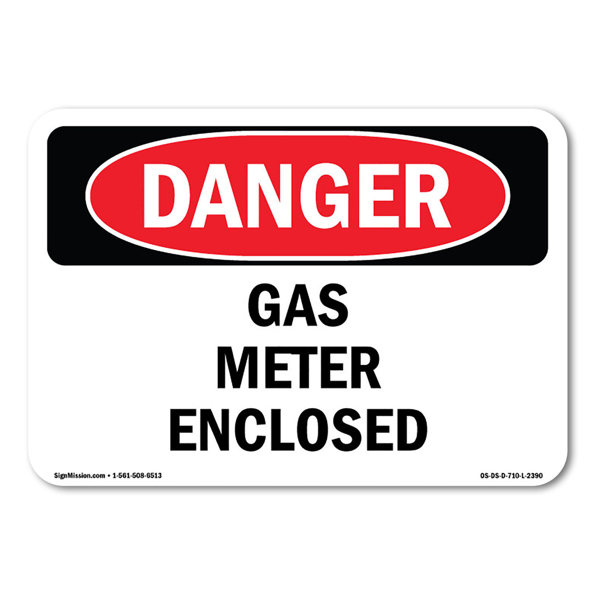 Gas Meter Enclosed