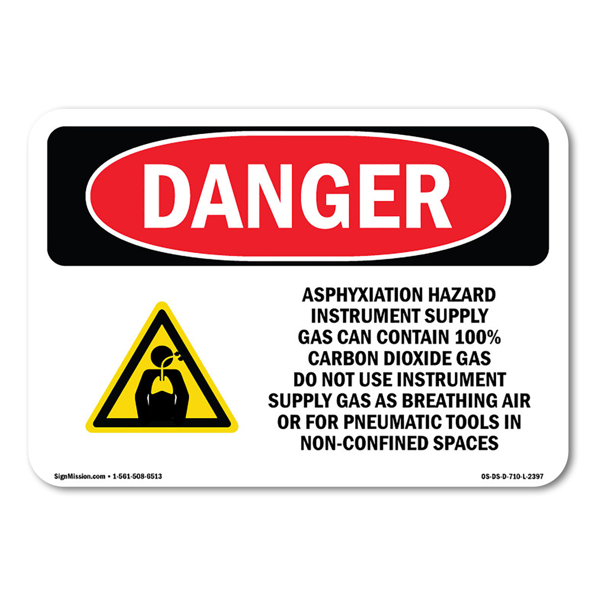 Asphyxiation Hazard Instrument