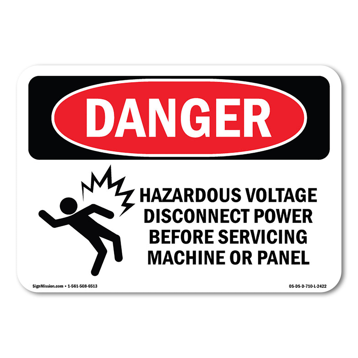 Hazardous Voltage Disconnect