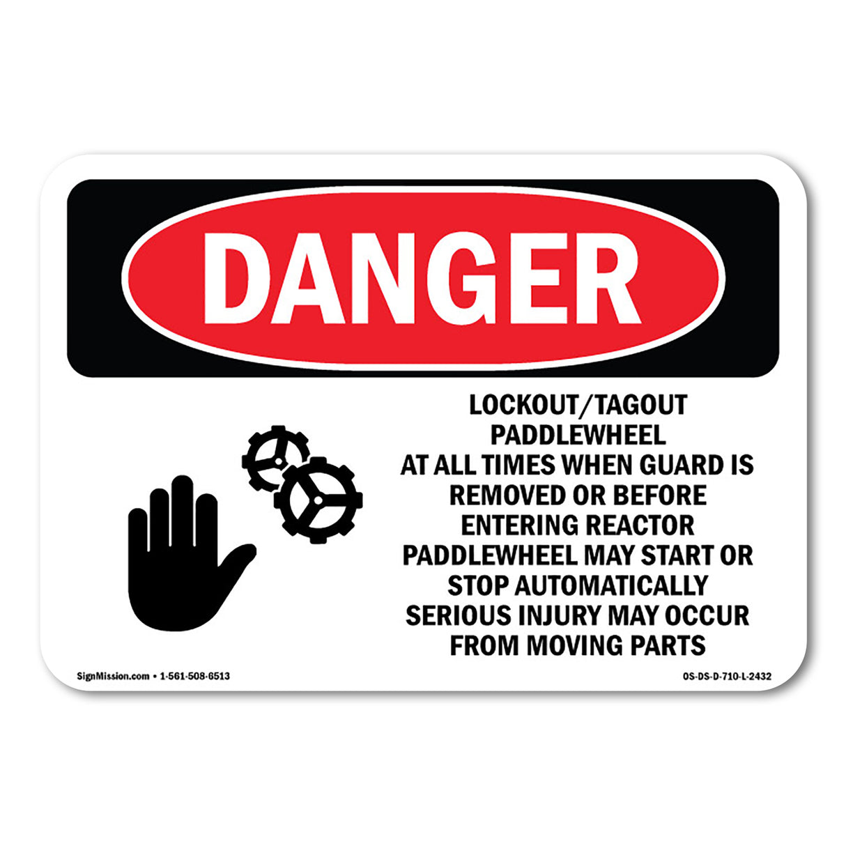 Lockout Tagout Paddlewheel At