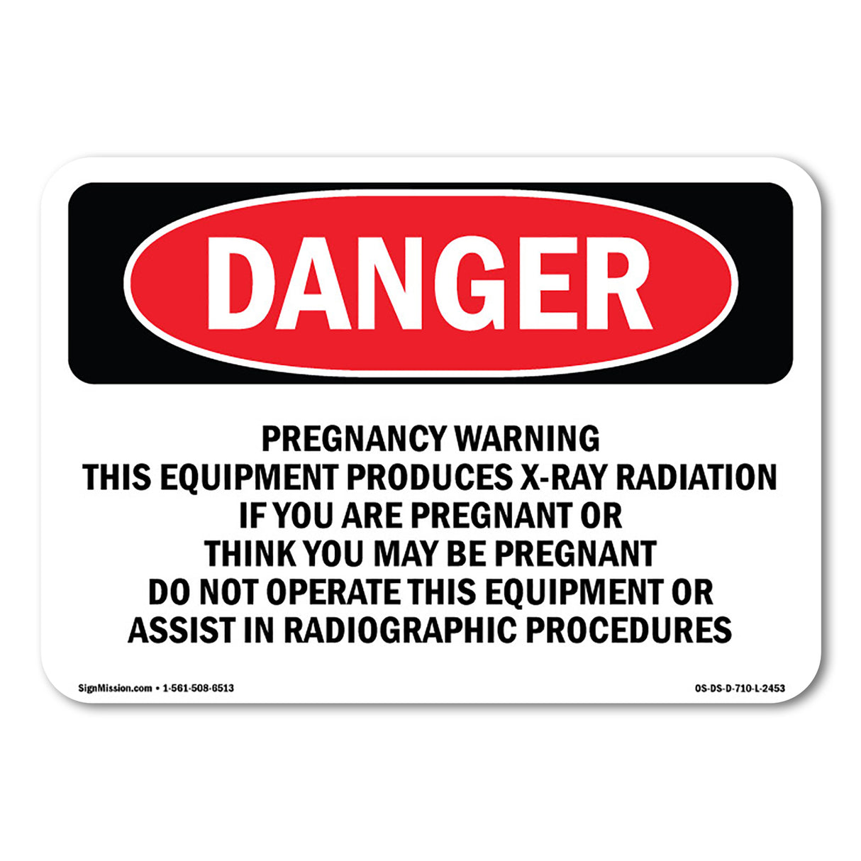Pregnancy Warning This Equipment Produces