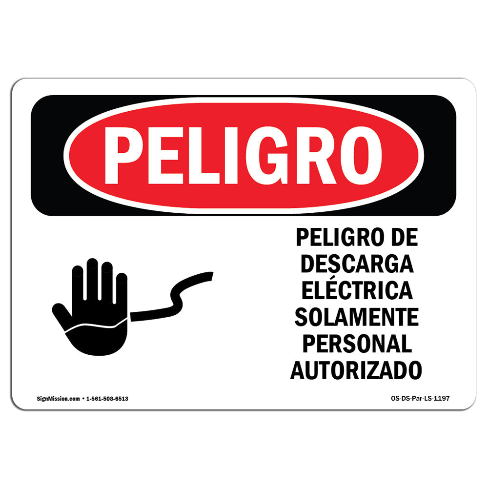 Electrical Hazard Authorized Personnel Only