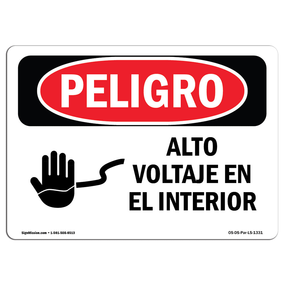 High Voltage Inside
