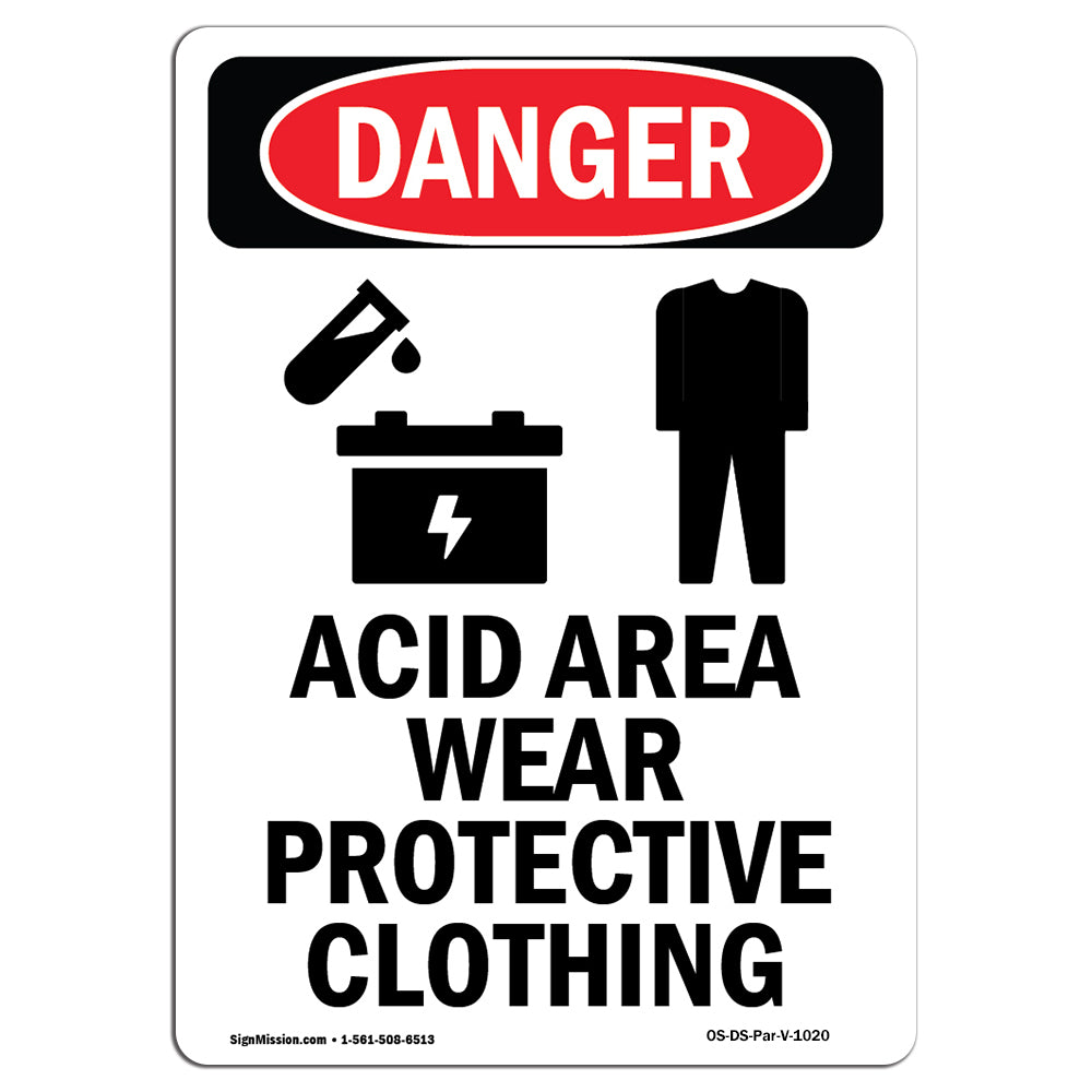 Acid Area Wear Protective Clothing