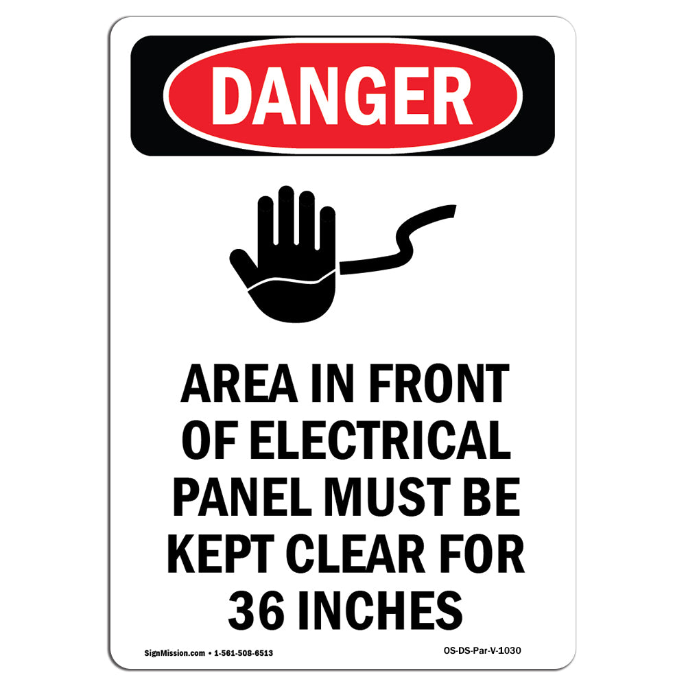 Electrical Panel Keep Clear